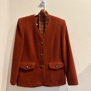 Weill Wool Jacket & Skirt Set
